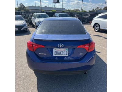 2019 Toyota Corolla SE CVT (Natl)
