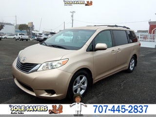 2012 Toyota Sienna 5dr 7-Pass Van V6 LE AAS FWD (Natl)